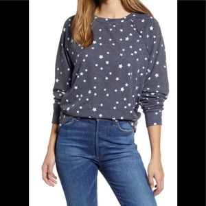 Caslon Cozy Print Top size small